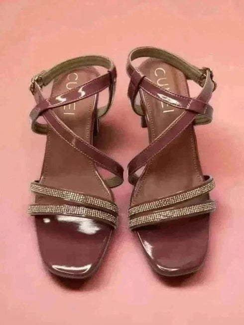 Coffee Brown Heels - cunei